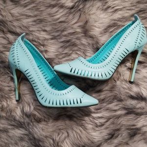 Machi Baby Blue Heels